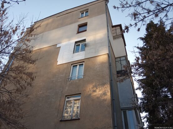 Toploizolacia na vanshen apartament s fasaden stiropor i draskana mazilka