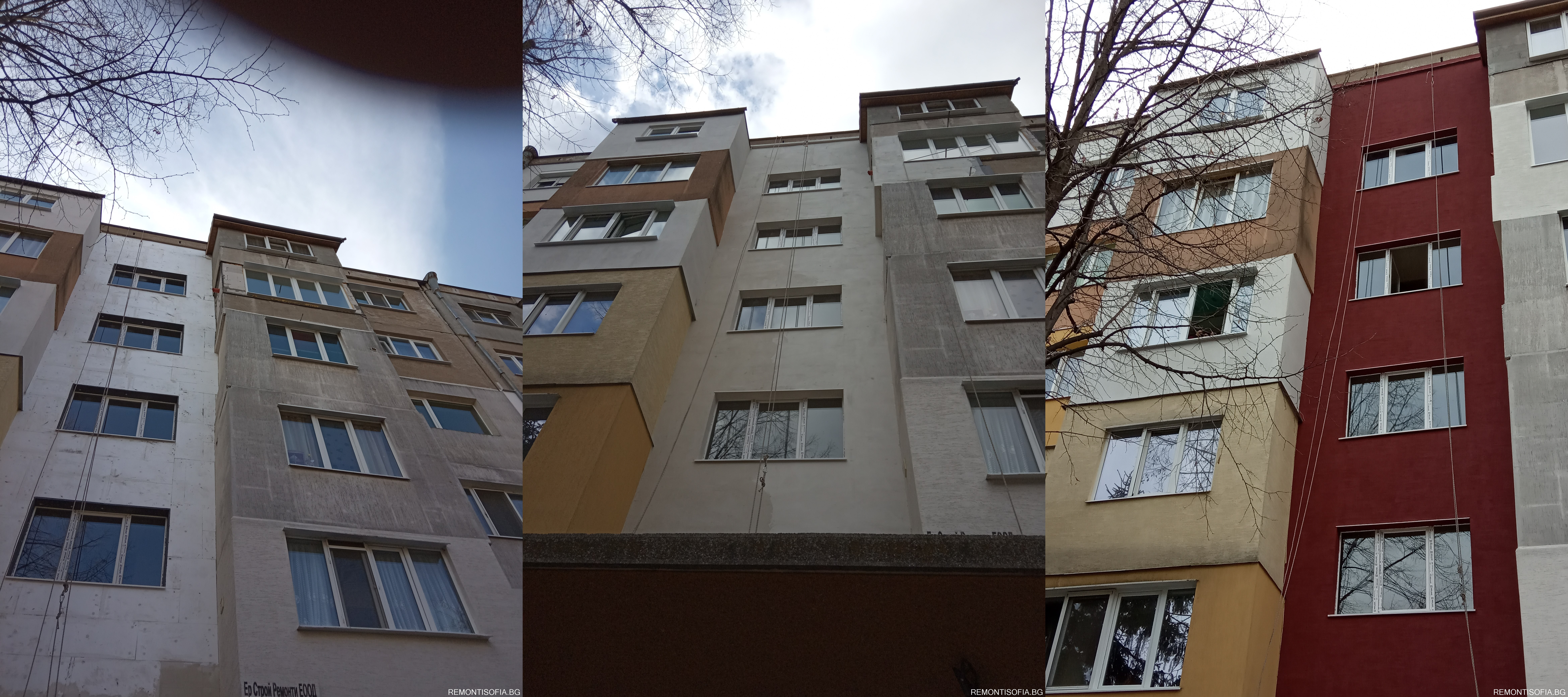 Toploizolacia na vhod s fasaden stiropor i polimerna mazilka
