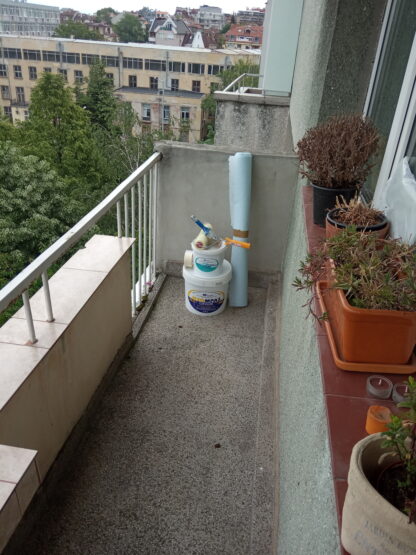 Hidroizolacia na balkon s izomraz