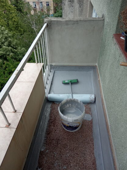 Hidroizolacia na balkon s izomraz