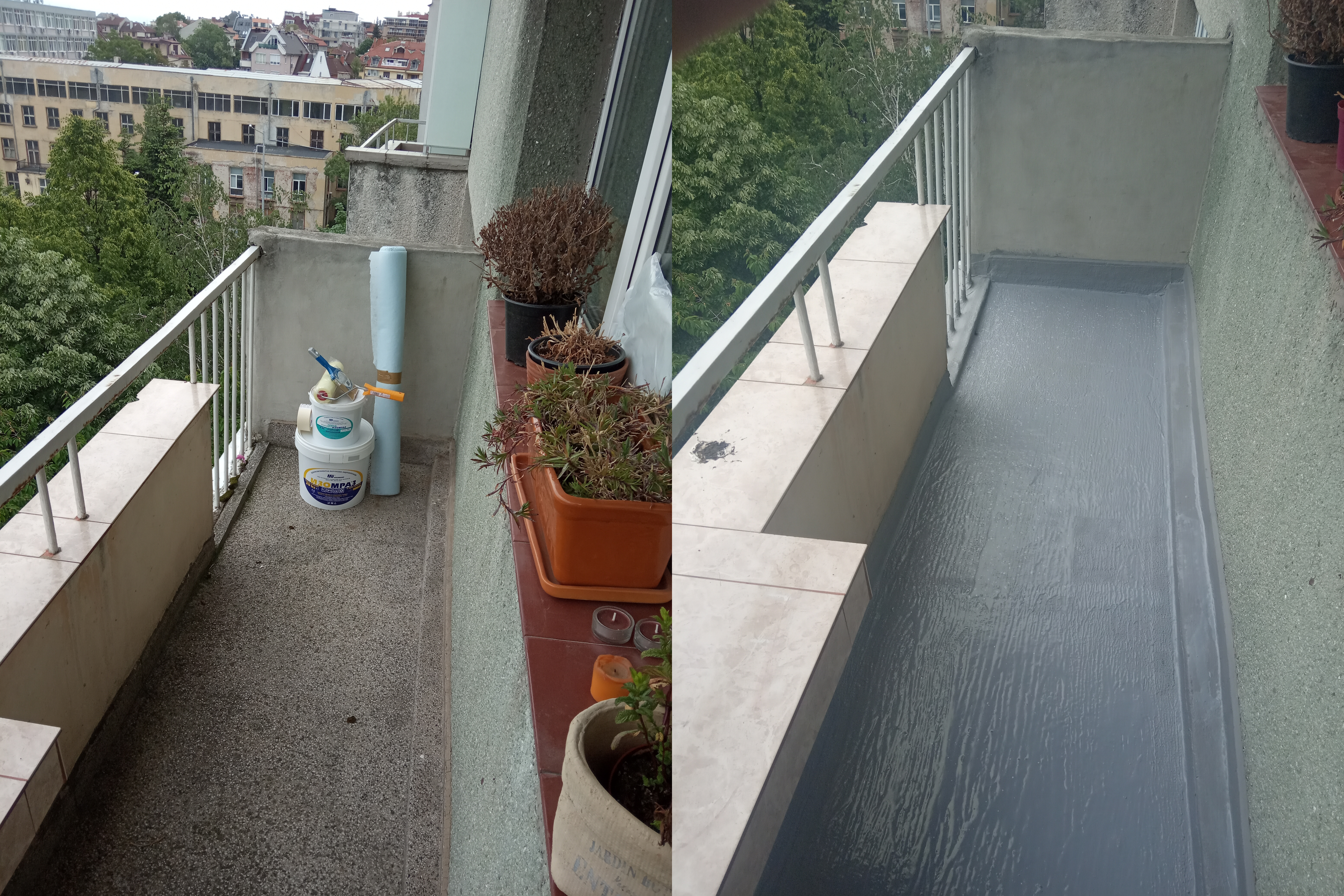 hidroizolacia na balkon s izomraz