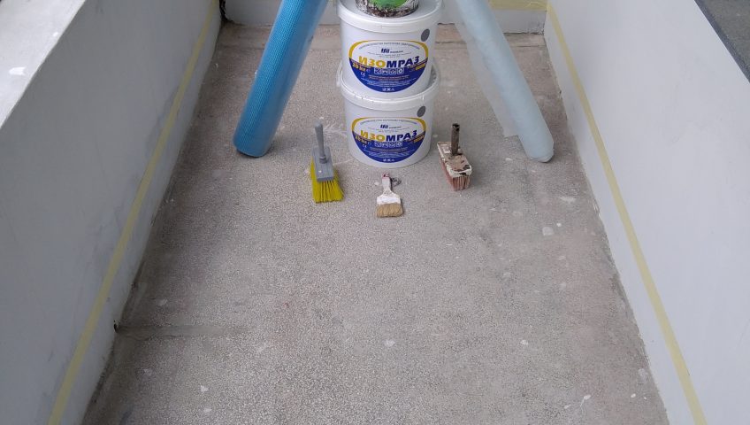 hidroizolacia na balkon izomraz