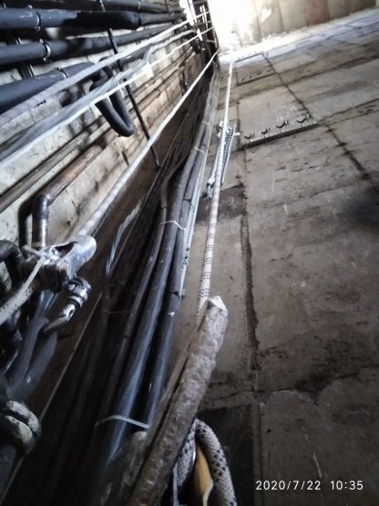 Montaj na chiller sistema ot alpinisti