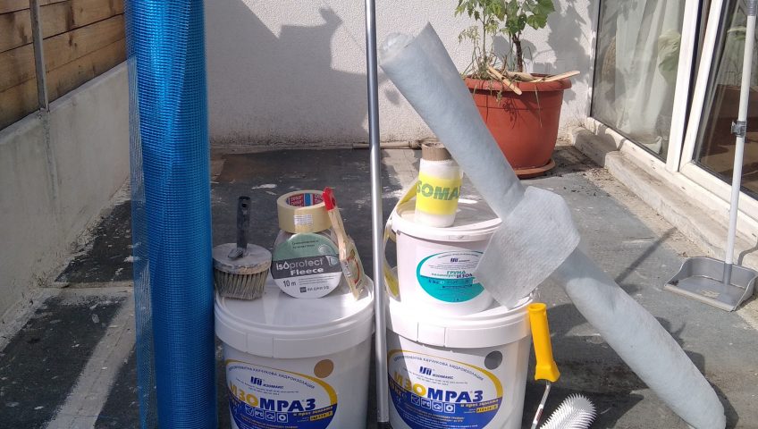 hidroizolacia na terasa s techna guma izomraz