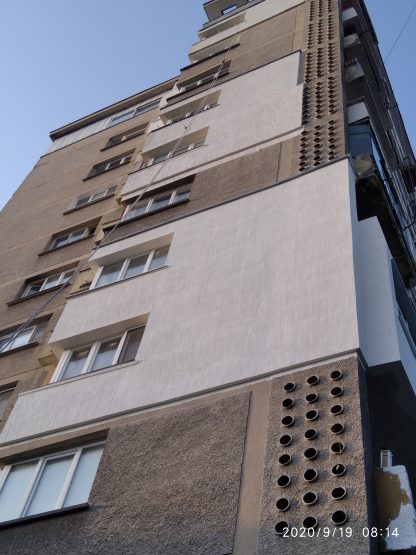 toploizolacia na apartament ot alpinisti s neopor Baumit