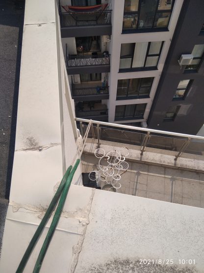 smiana i remont na vodostochni trabi ot alpinisti