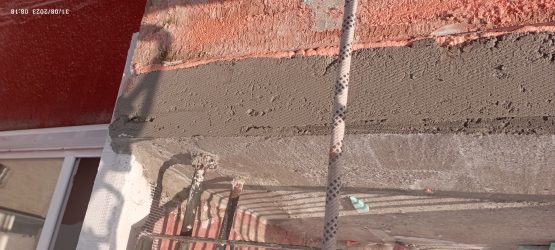 Обрушване и възстановяване на чело на балкон от алпинисти. Ремонт на балкон и монтаж на алуминиев перваз в квартал Надежда